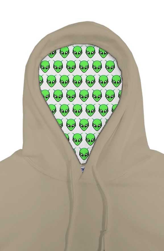 Silly UFO Pullover Hoodie