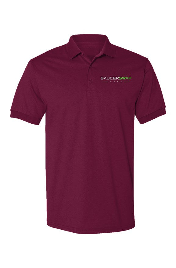 SaucerSwap Labs Dryblend Jersey Polo