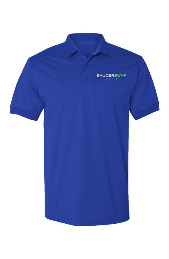 SaucerSwap Labs Dryblend Jersey Polo
