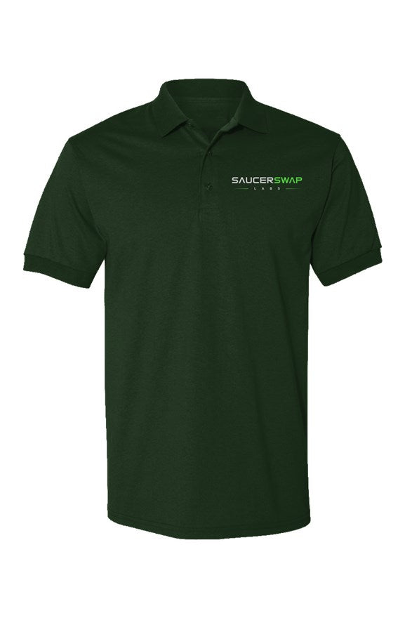 SaucerSwap Labs Dryblend Jersey Polo