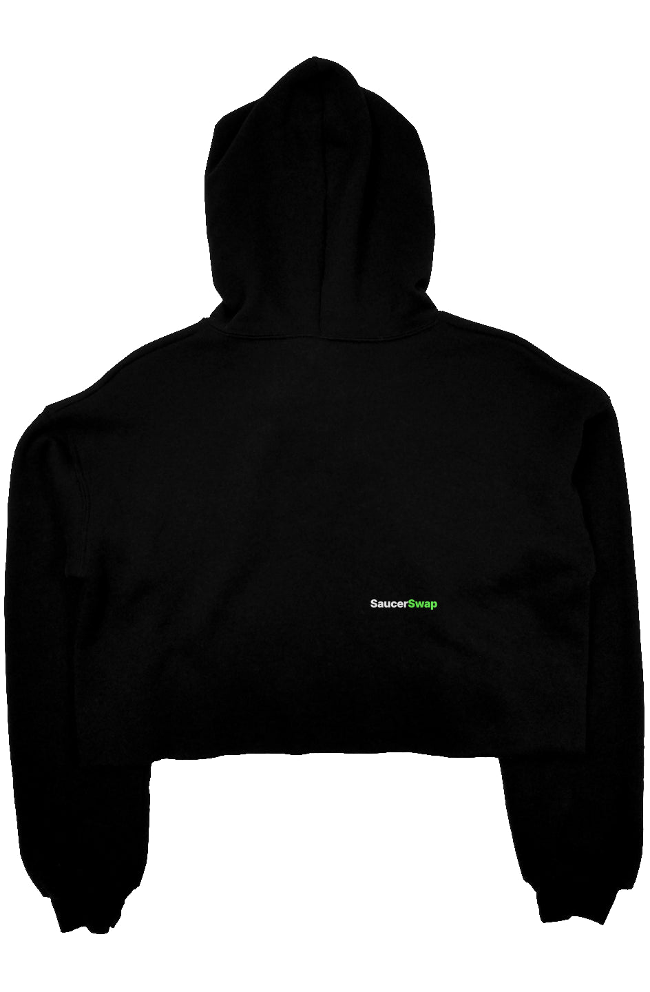 Larry Zard Cropped Fleece Hoodie