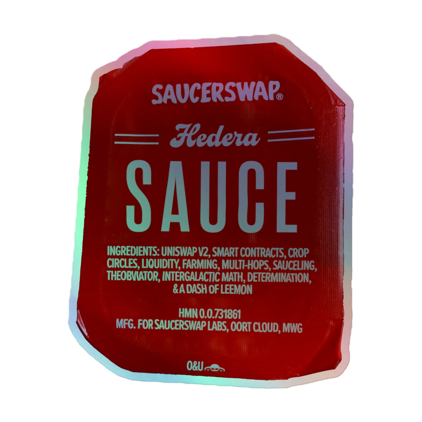 Dipping Sauce Sticker (Holographic)