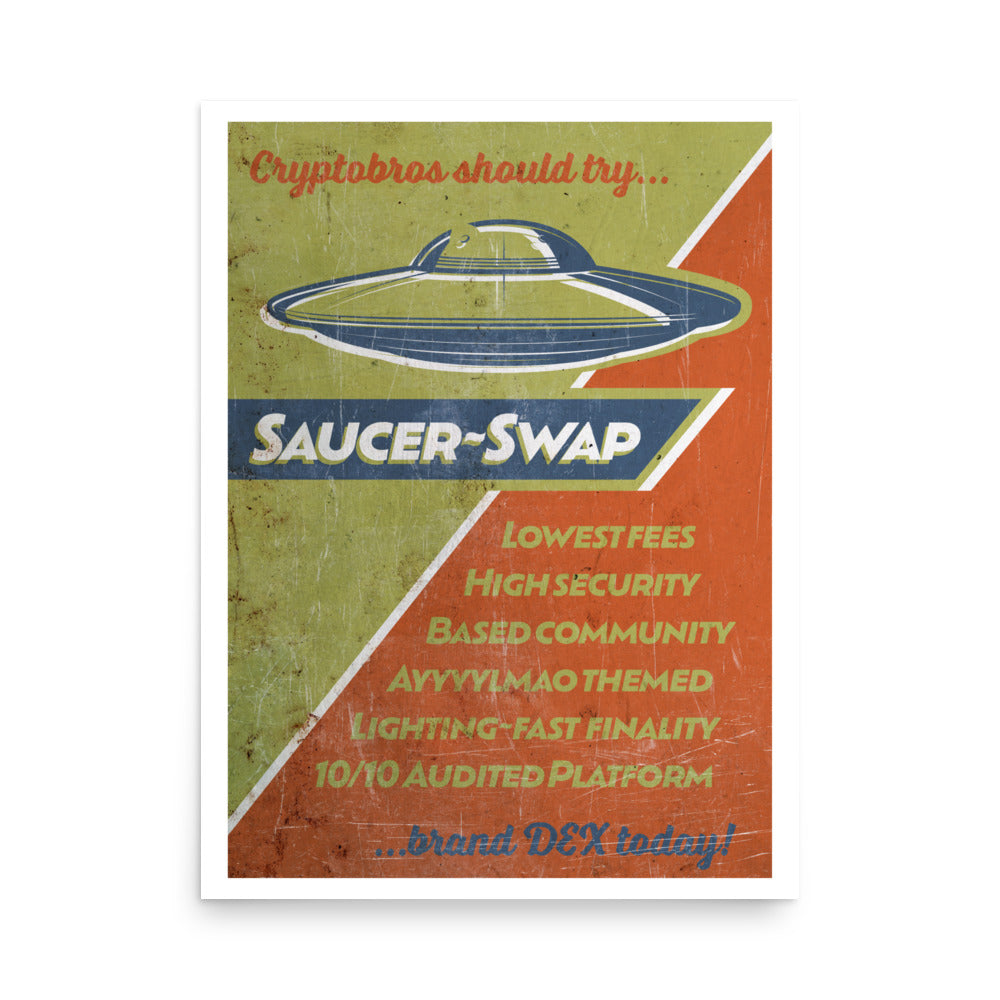 Cryptobros 18"x24" Poster