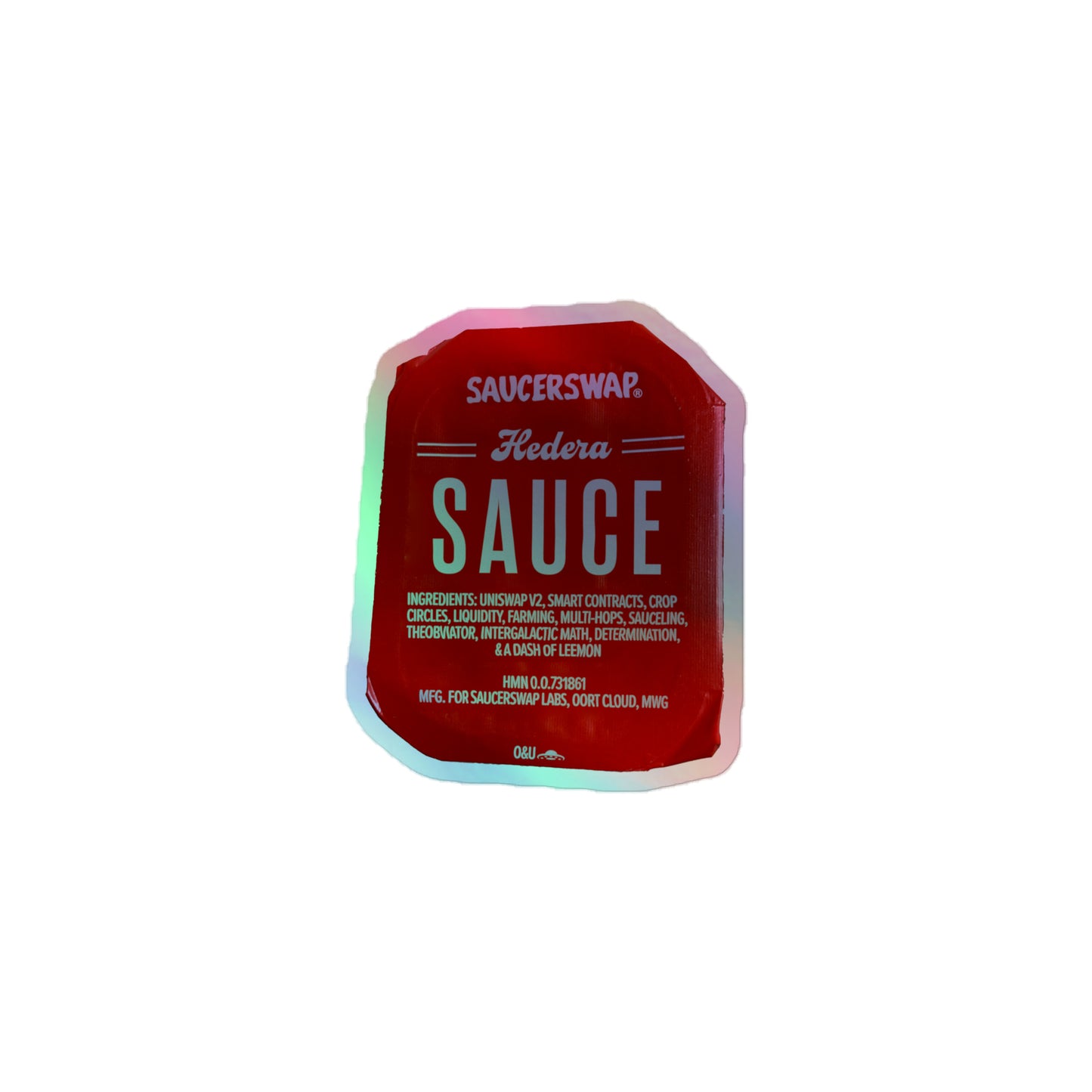 Dipping Sauce Sticker (Holographic)