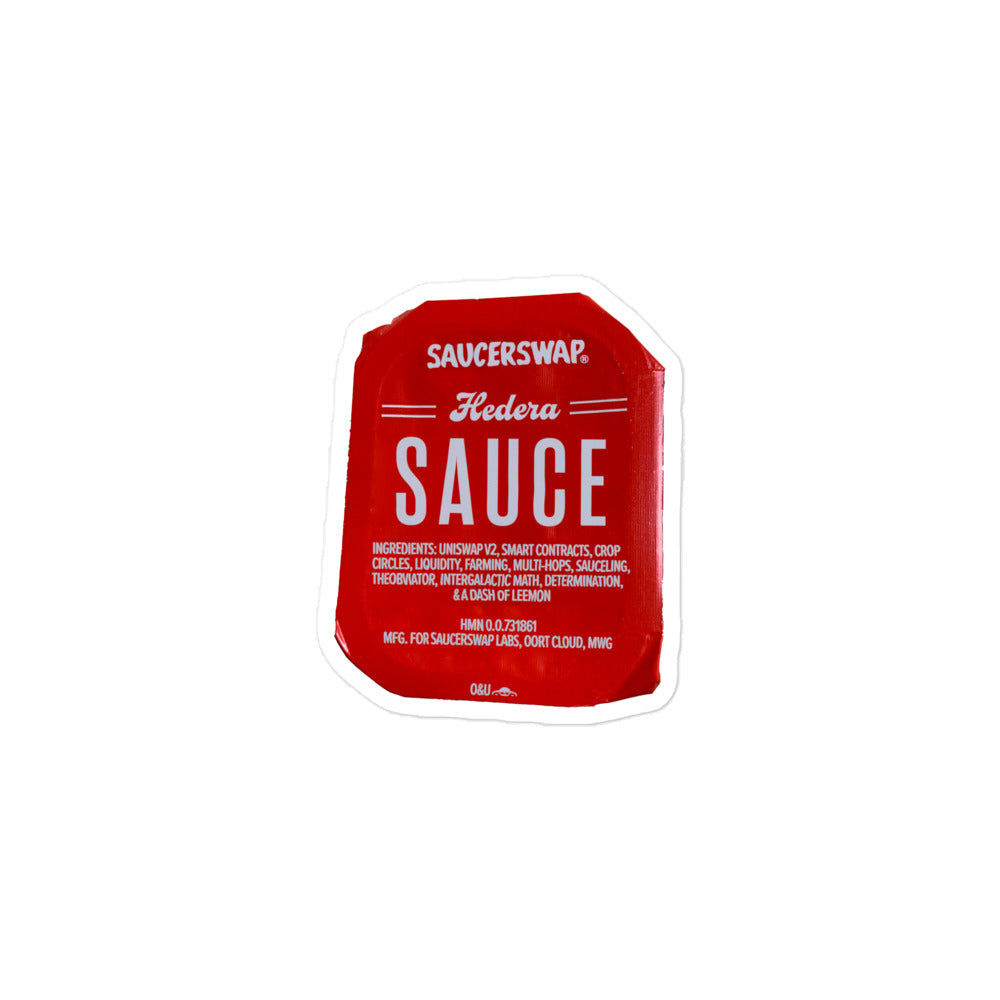 Dipping Sauce Sticker (Vinyl)
