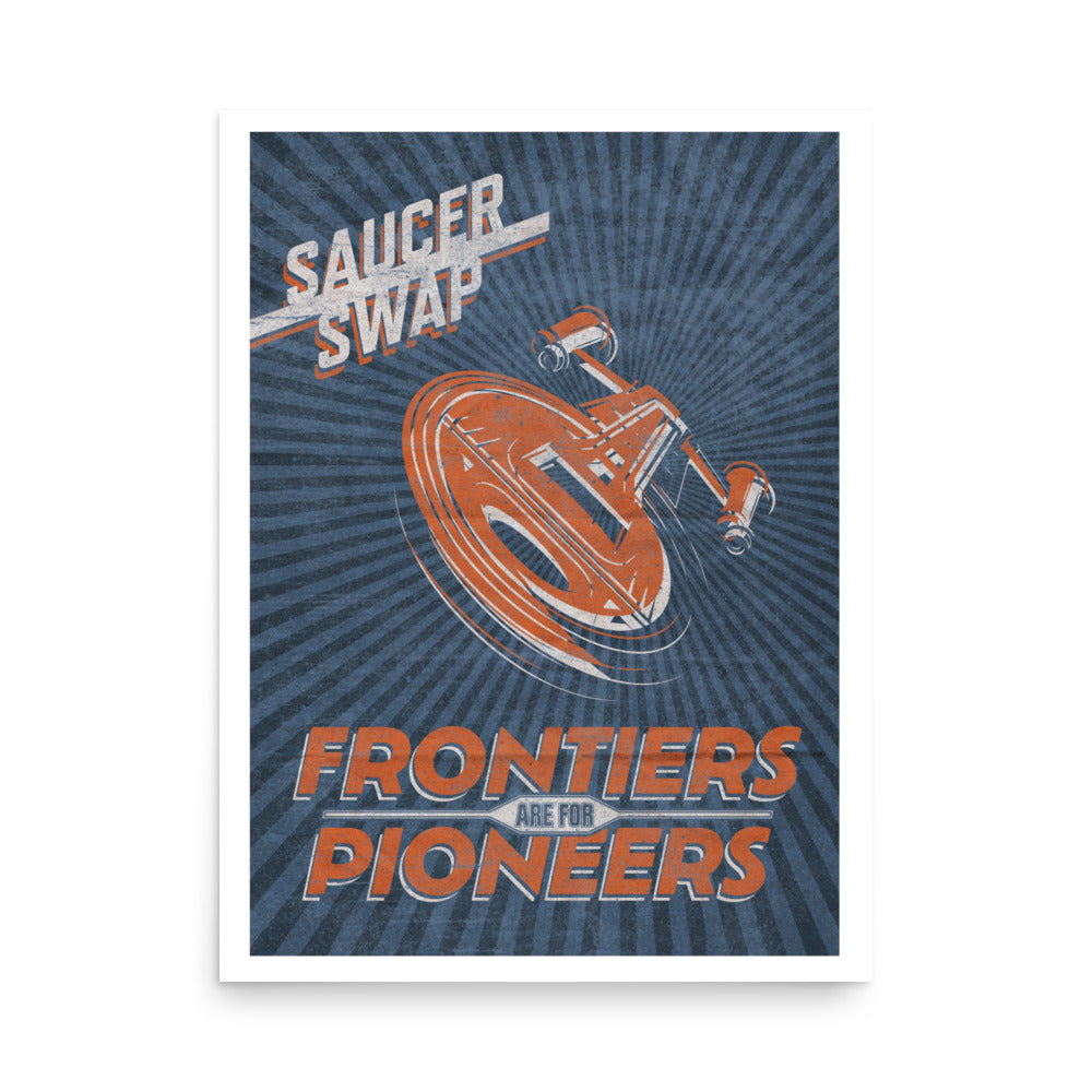 Frontiers 18"x24" Poster